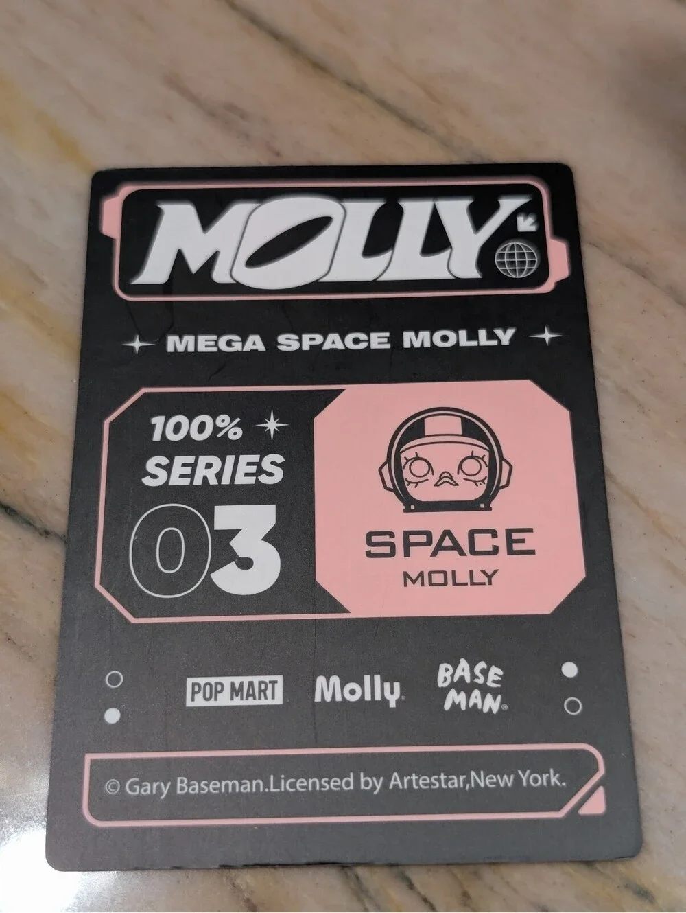 Pop Mart Mega Space Molly Series 3 Gary Basement